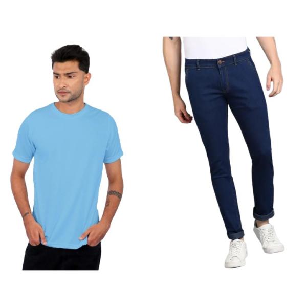 T- Shirt and Jeans (Combo)