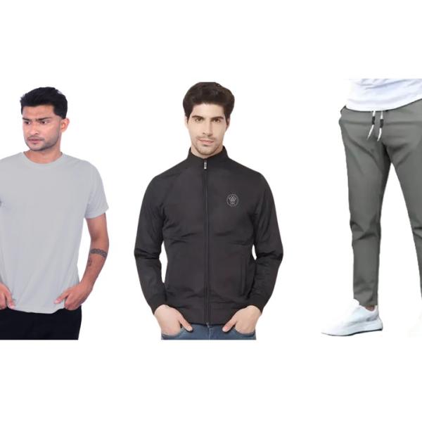 Tshirt, Jacket & Trackpant(Combo)