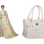 Saree and Bag (combo)