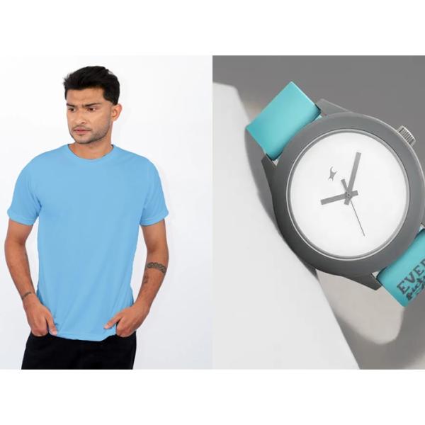 Tshirt & Men's Watch