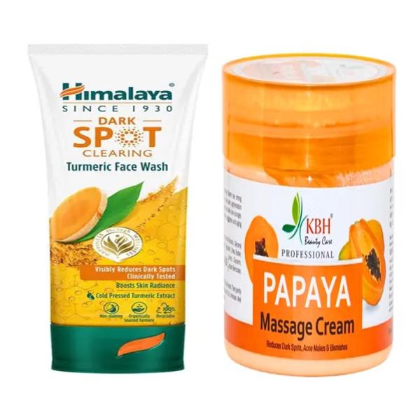 Face Wash & Body Lotion Combo