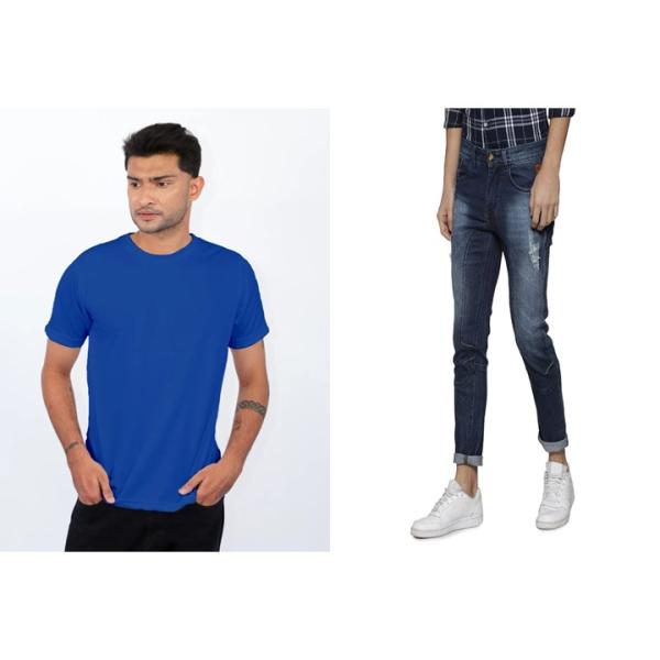 T- Shirt and Jeans (Combo)