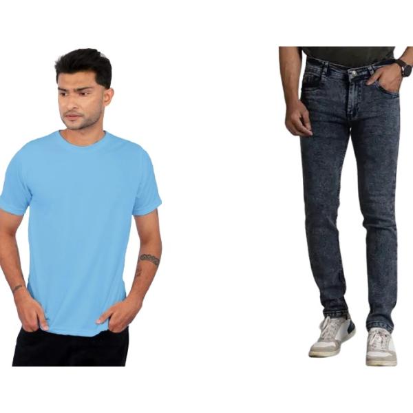 t-shirt  and Jeans (combo)