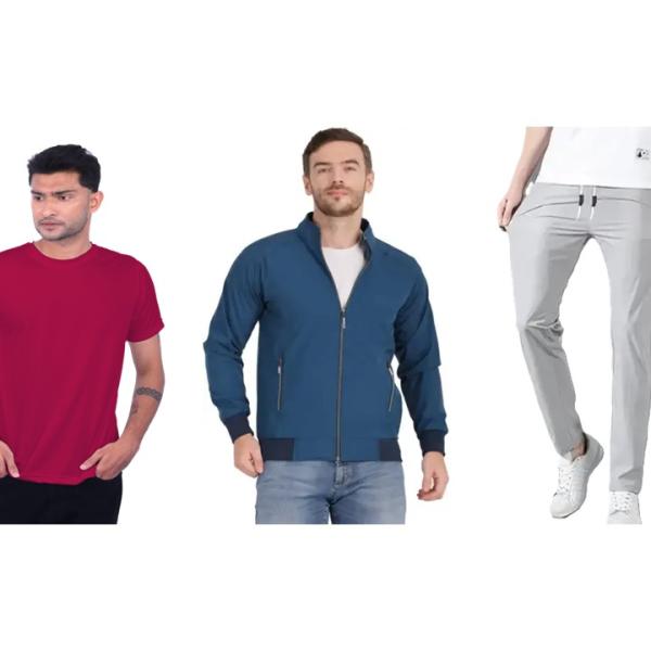 Tshirt, Jacket & Trackpant(Combo)