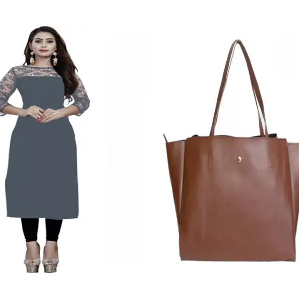 Kurti and Bag (combo)