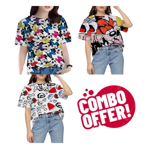 GIRLS TRENDY TSHIRTS