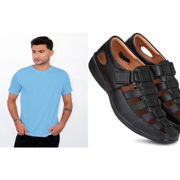 Tshirt & Footwear(COMBO)