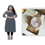 Kurti & ledies Watch ( combo )