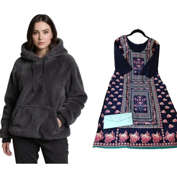 Women's Hoodie and Kurti Combo