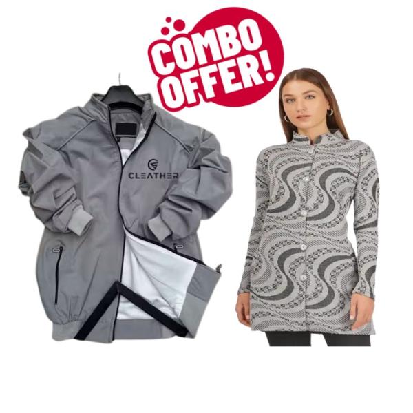Combo Jacket And Sweater For Men And Women