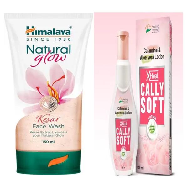 Face Wash & Body Lotion Combo