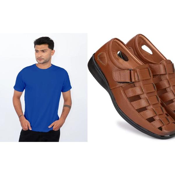 Tshirt & Footwear(COMBO)