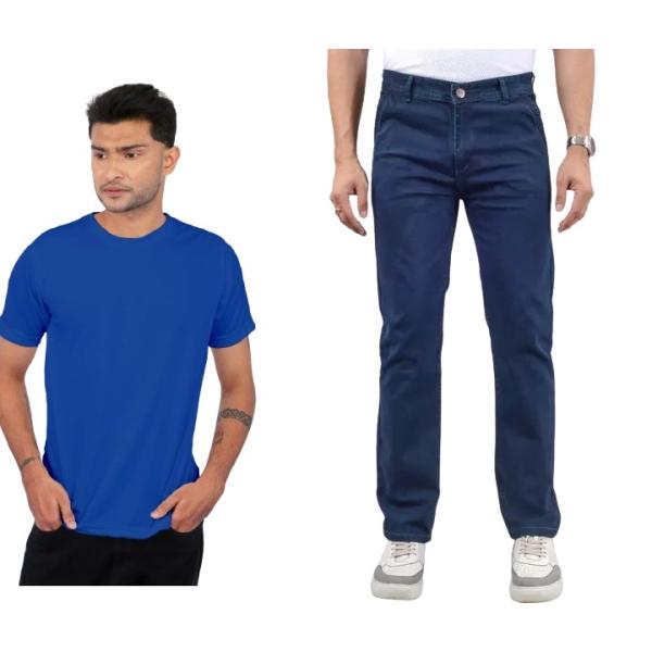 T- Shirt and Jeans (Combo)