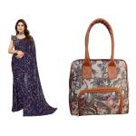 Saree and Bag (combo)