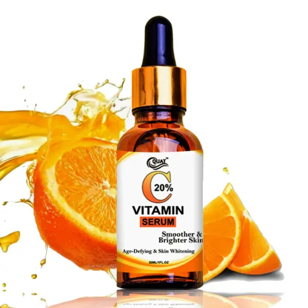 QUAT Radiant Complexion Vitamin C Face Serum for Bright & Clear skin Men & Women  (30 ml)