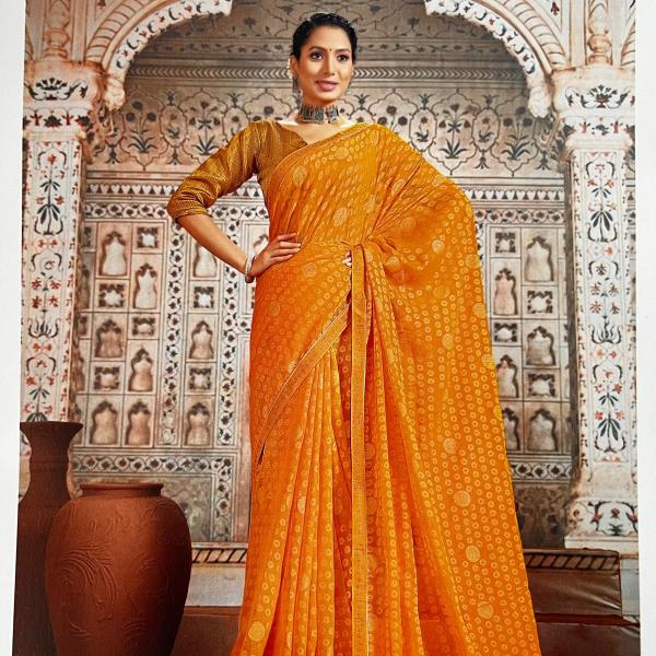 Exclusive Fancy Georgette Saree