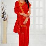 Exclusive Fancy Georgette Saree