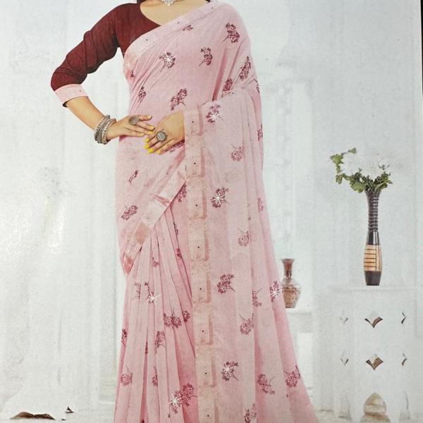Exclusive Fancy Georgette Saree