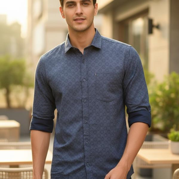 Men's Printed Stylish Shirt