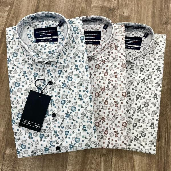 MENS PRINTED SHIRT (SINGLE PIECE)