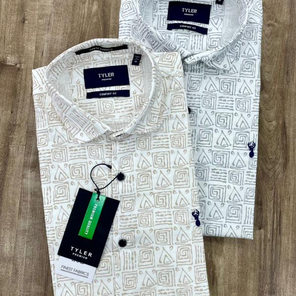 MENS STYLISH PRINTED SHIRT (SINGLE PEICE)