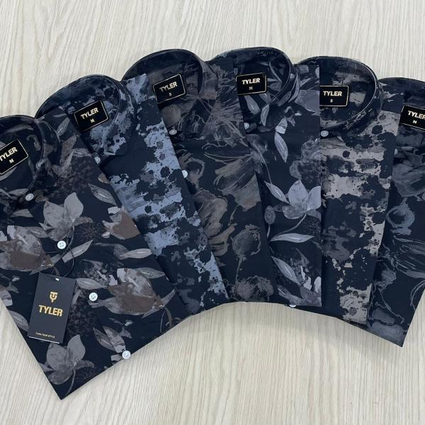 MENS STYLISH PRINTED SHIRT (SINGLE PEICE)