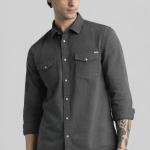Men's Stylish Solid All Day Fresh Buttondown Casual Shirt - Regular Fit