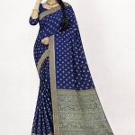 Georgette Printed Sarees for Women with Blouse Piece