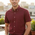Men's Casual Washed Cotton shirt