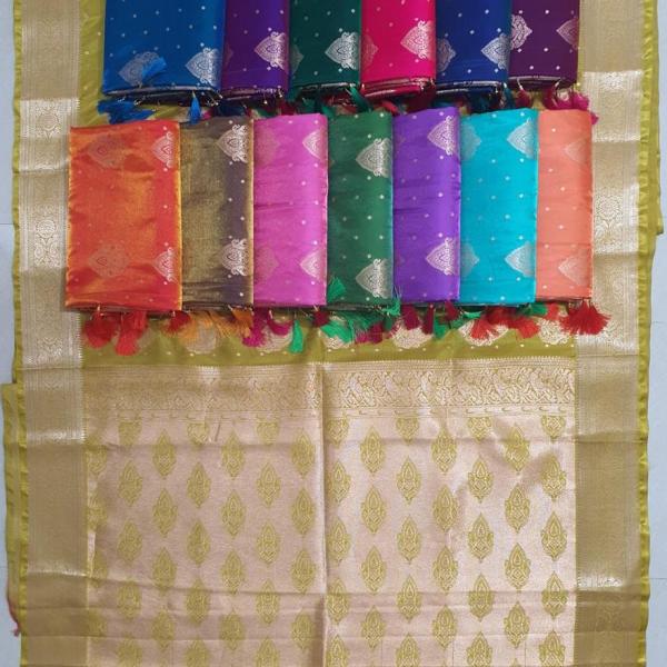 Women  Chanderi  silk Saree