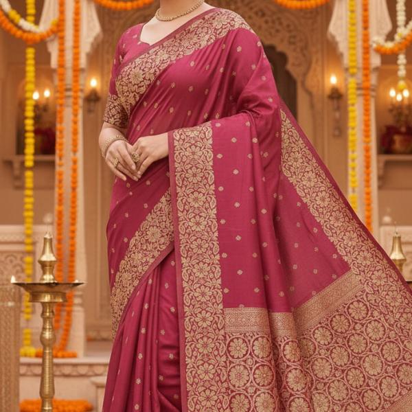 women Takshashila Paithani Style Saree