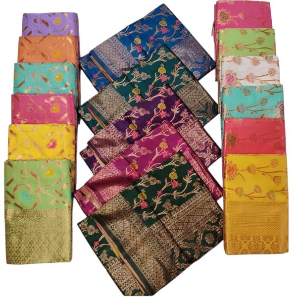 Women's Lucknowi Cotton Saree