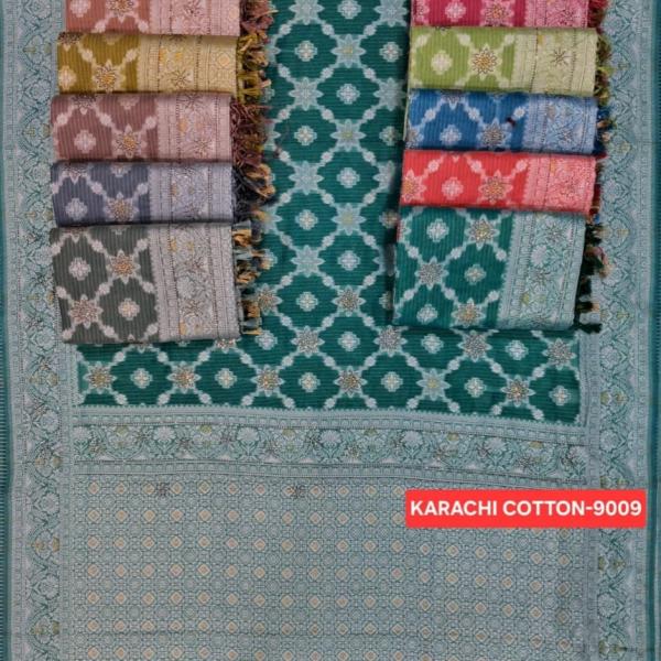 Women's Karachi Cotton Saree