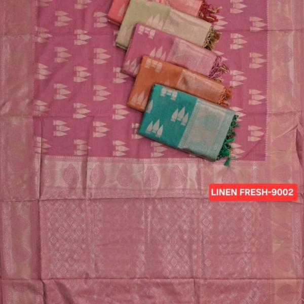 Women's Linen Fresh Saree