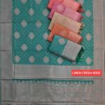 Women's Linen Fresh Saree