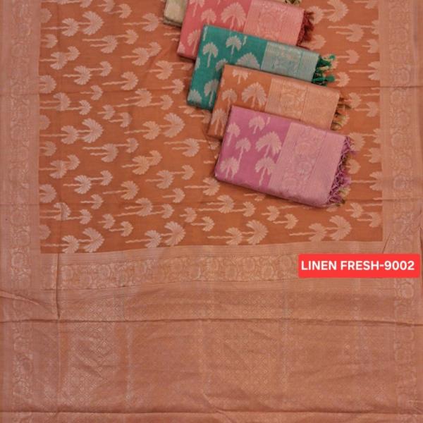 Women's Linen Fresh Saree