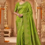 Women's Banarasi Saree Pure Kanjivaram Silk Saree Soft