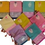 KAJARI KISNA GOLD SILK SAREE