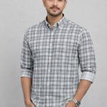 Premium Men's Stylish Check Shirt-Regular Fit