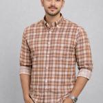 Premium Men's Stylish Check Shirt-Regular Fit