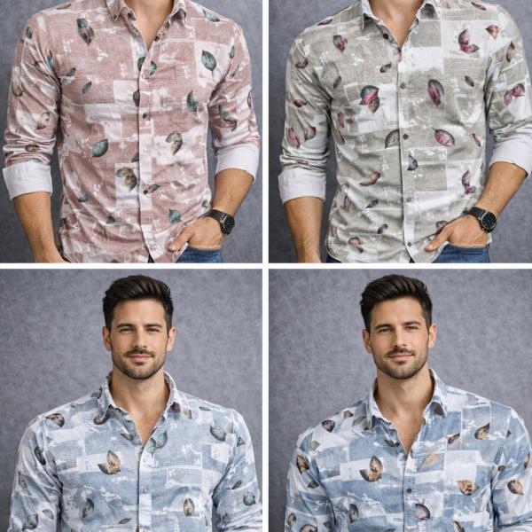 Premium Men's Stylish Check Shirt-Regular Fit