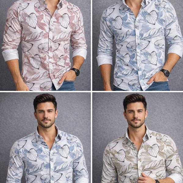 Premium Men's Stylish Check Shirt-Regular Fit