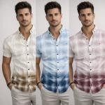 Premium Men's Stylish Check Shirt-Regular Fit