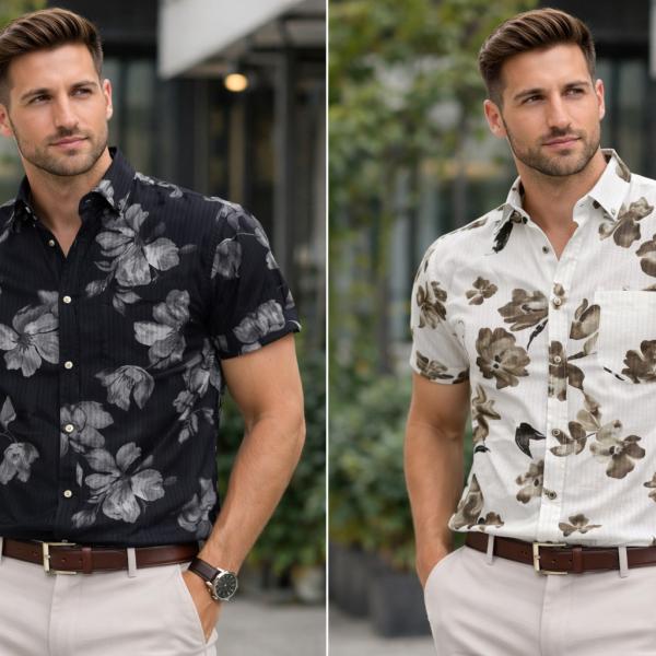 Premium Men's Stylish Check Shirt-Regular Fit