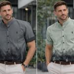 Premium Men's Stylish Check Shirt-Regular Fit