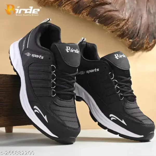 PU Stylish Comfortable Walking Wear Sports Shoe