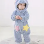 Kids romper jumpsuit panda style onesie diaper changing technique for baby boys and baby girls